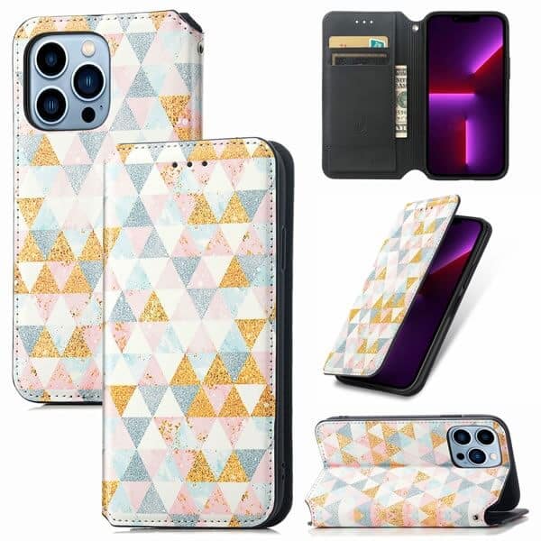 CaseNeo Nordic Rhombus Case Cover For Apple iPhone 13 Pro Max CaseNeo Nordic Rhombus Case Cover For Apple iPhone 13 Pro Max